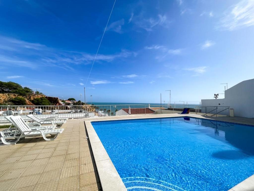 Ferienwohnung Magnifique Duplex Avec Piscine En Bord De Mer Olhos de Agua  Exterior foto