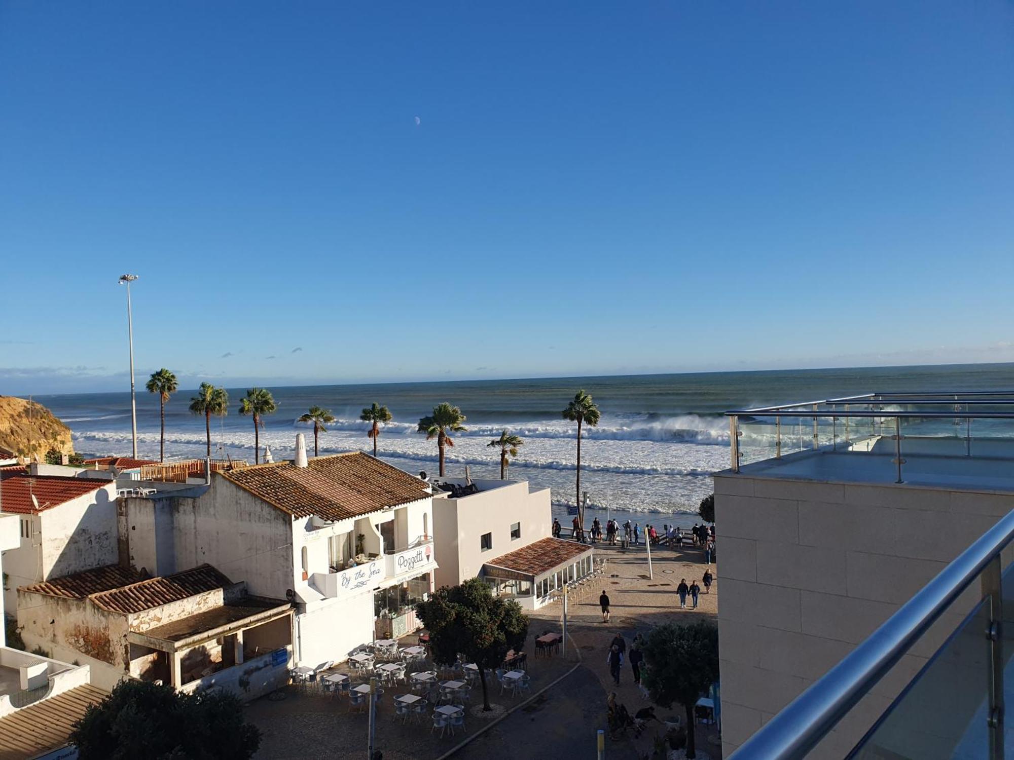 Ferienwohnung Magnifique Duplex Avec Piscine En Bord De Mer Olhos de Agua  Exterior foto